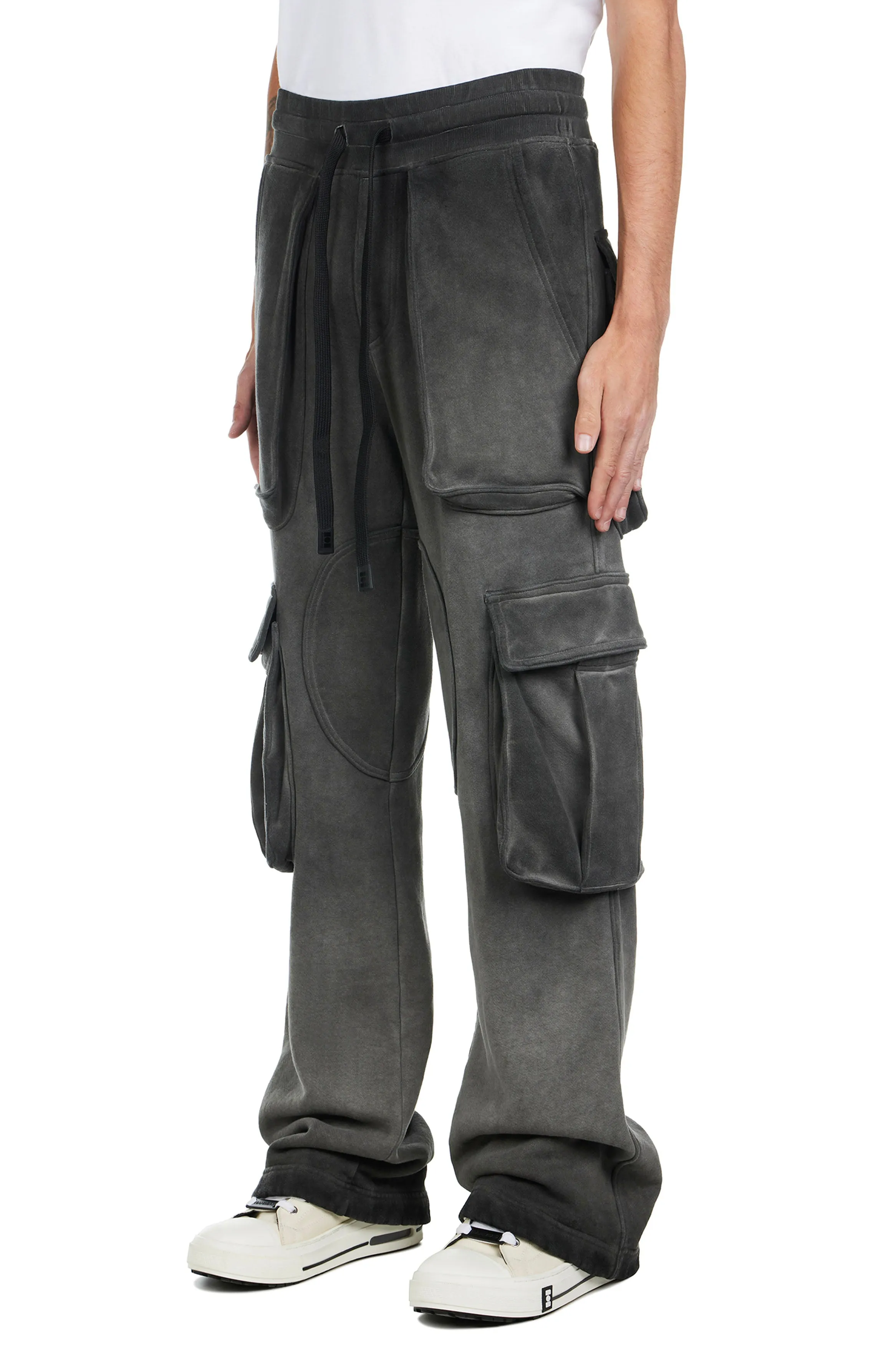 NAHMIAS | SUNFADE LOGO CARGO SWEATPANTS