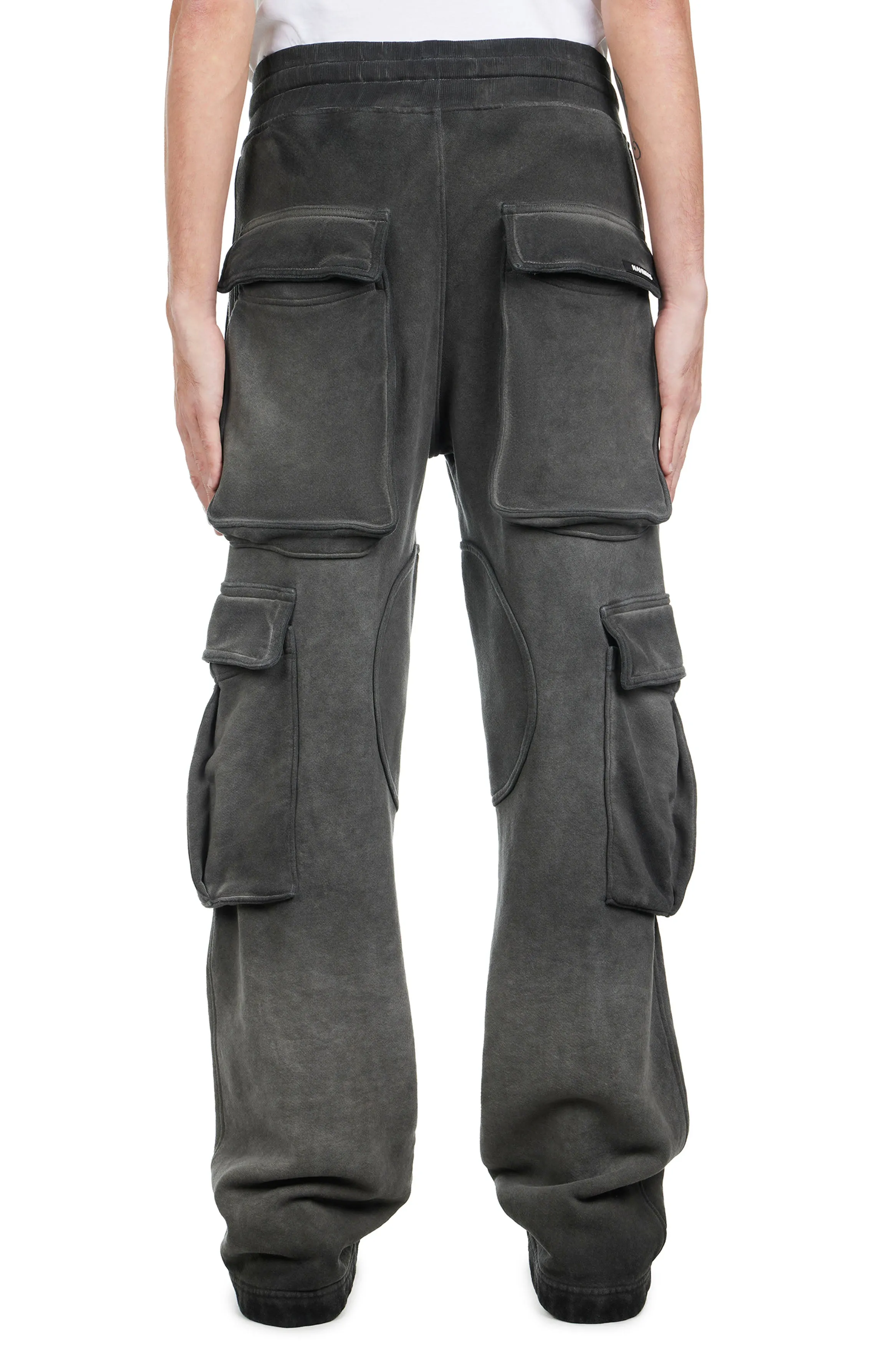 NAHMIAS | SUNFADE LOGO CARGO SWEATPANTS