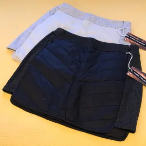 New  KYODAN hybrid puffer skirt zip up &amp; zip pocket! alternatve to Smartwool