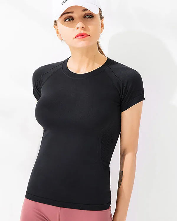 New Short Sleeves Training T-Shirts