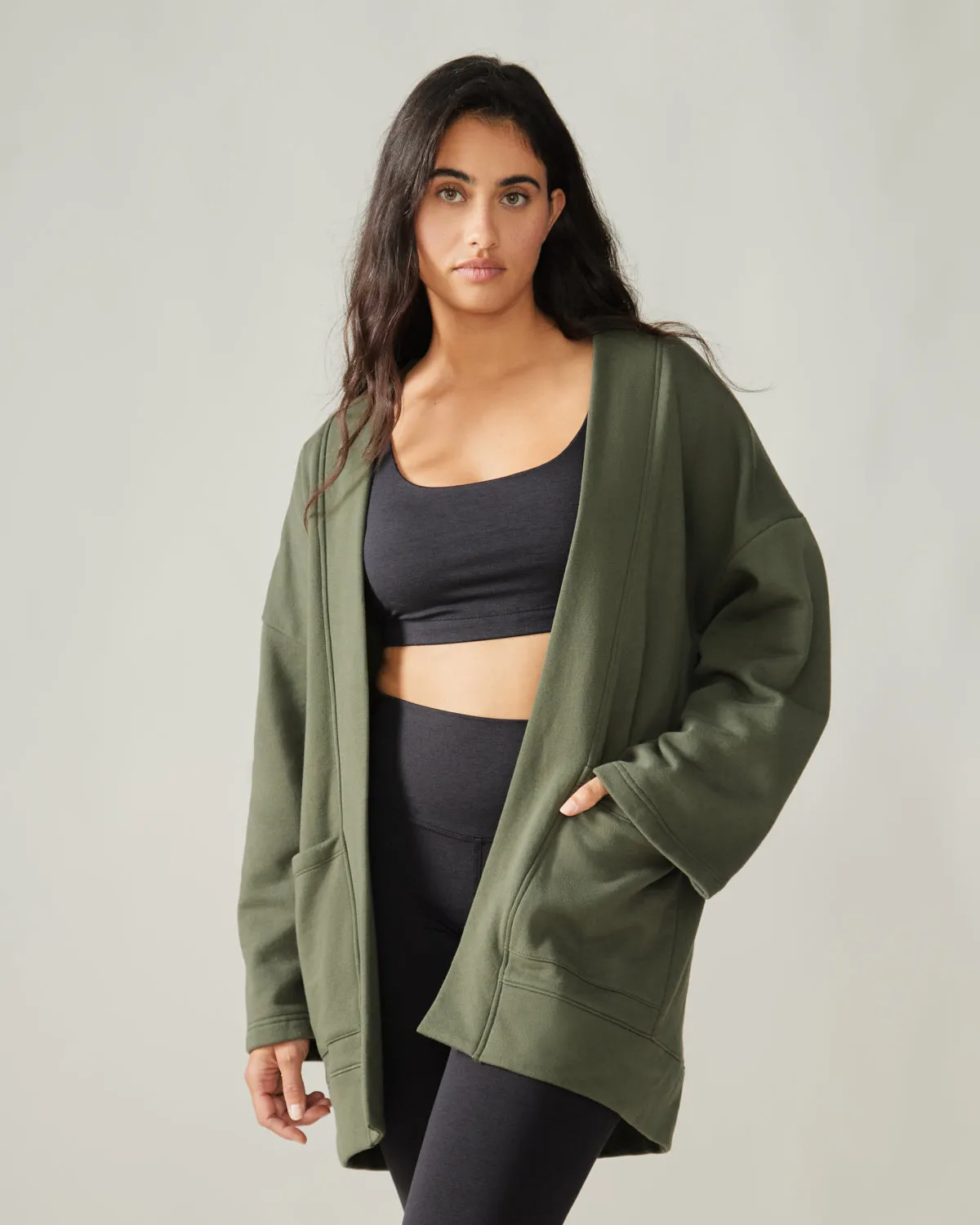 Northwind Cardigan - Moss