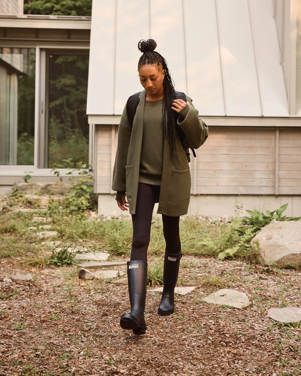 Northwind Cardigan - Moss