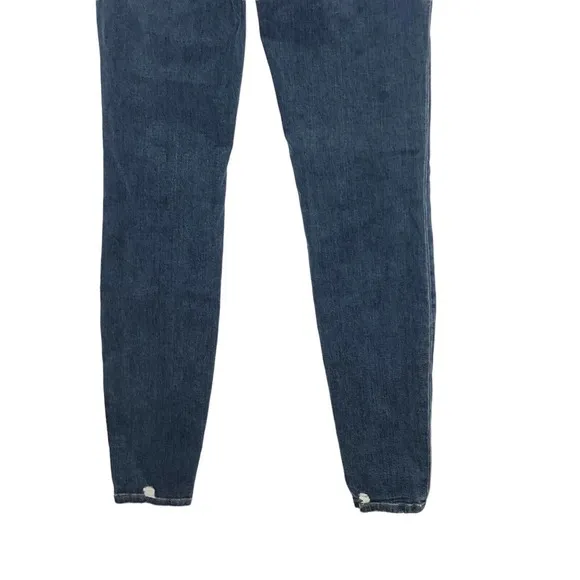 NWT Good American Womens Good Legs Distressed Jeans Size 00/24 Stretch Mid Rise