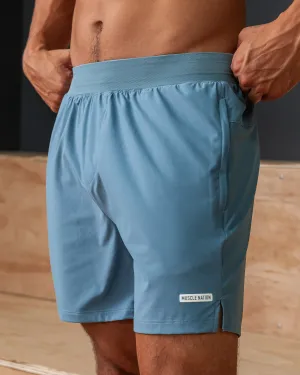 On Repeat Training 5" Shorts - Pale Thunder