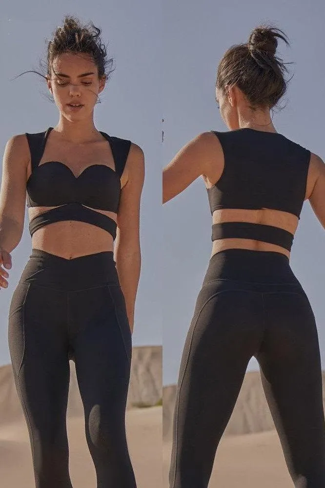 Padded Back Yoga suit