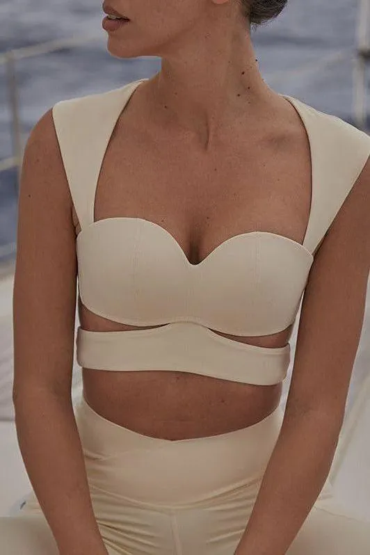 Padded Back Yoga suit