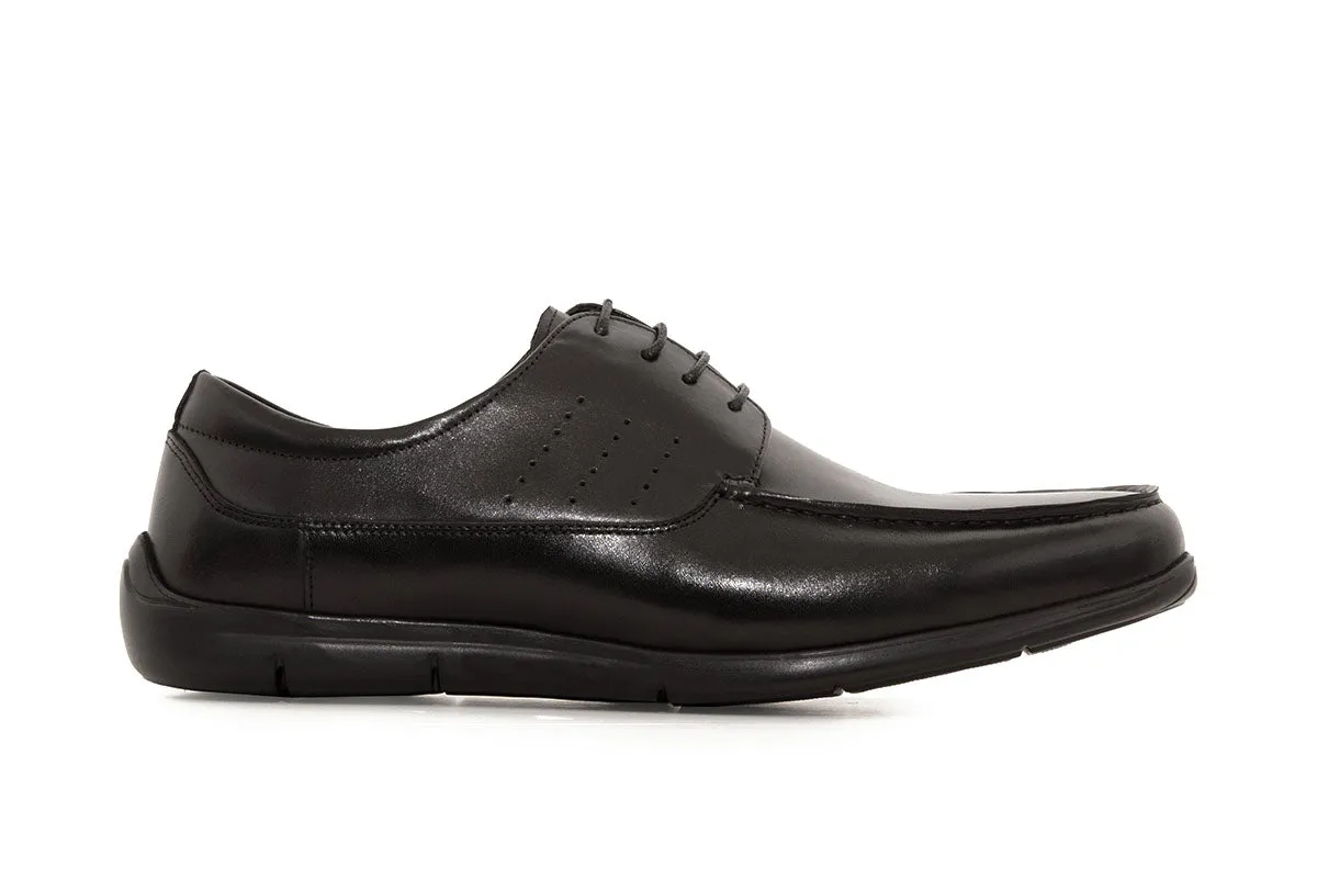 Parish Black Derby Shoes