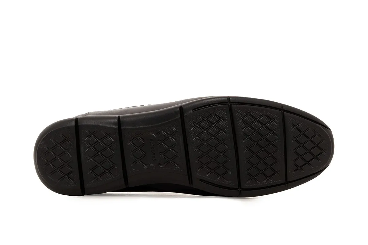 Parish Black Derby Shoes