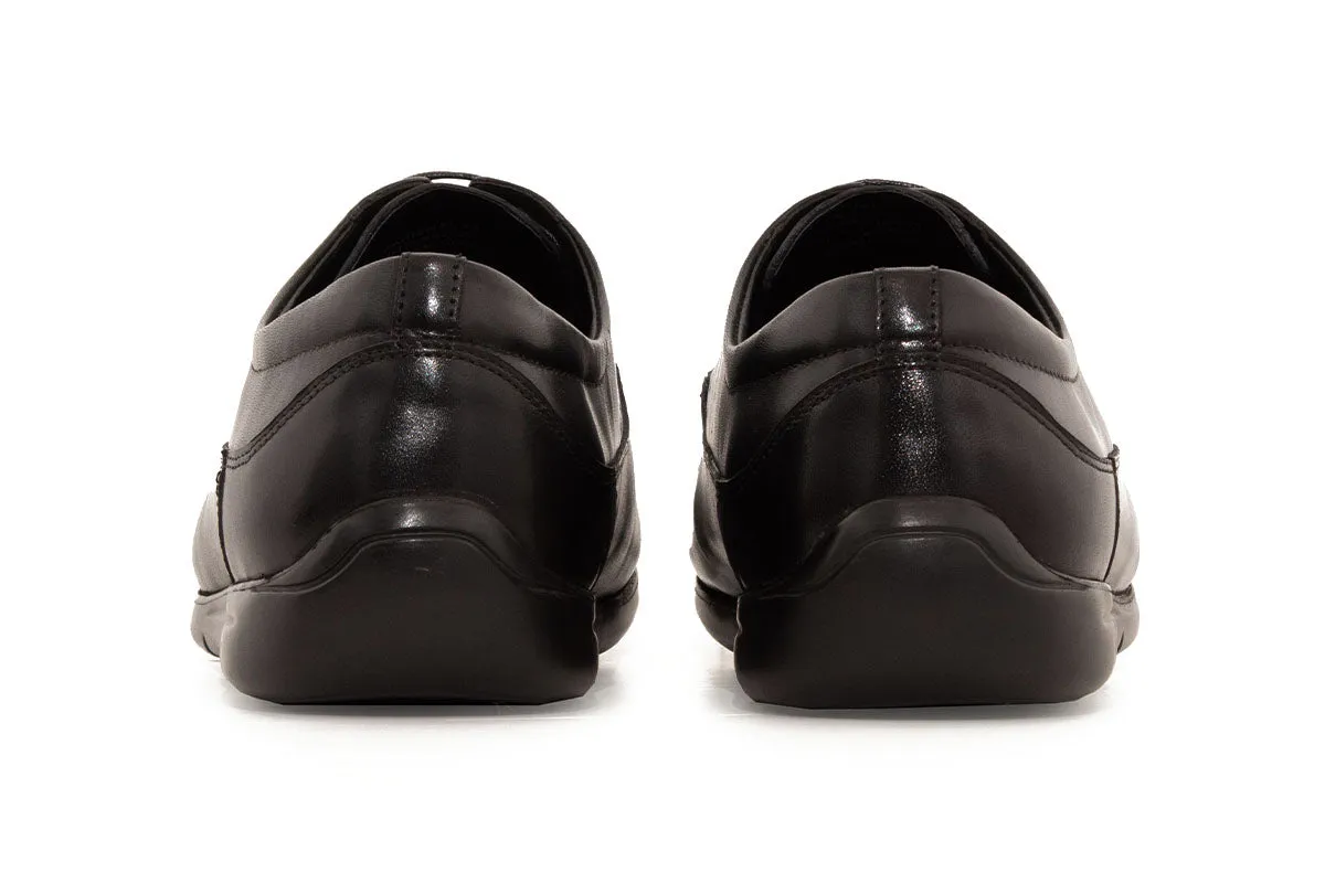 Parish Black Derby Shoes