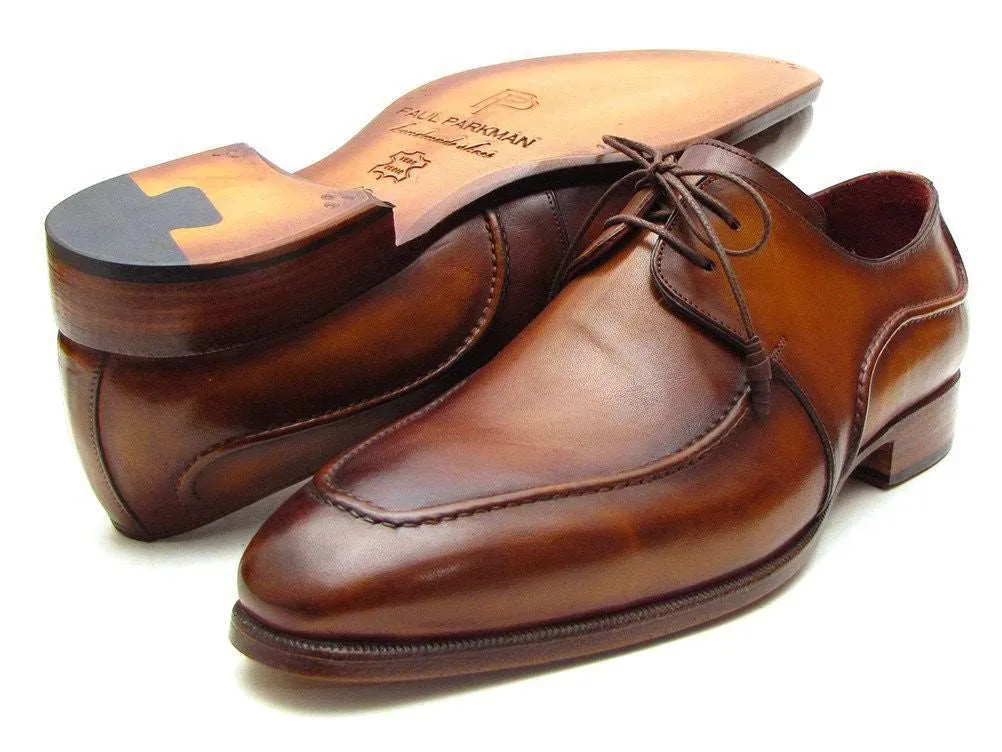 Paul Parkman Men's Brown Derby Dress Shoes