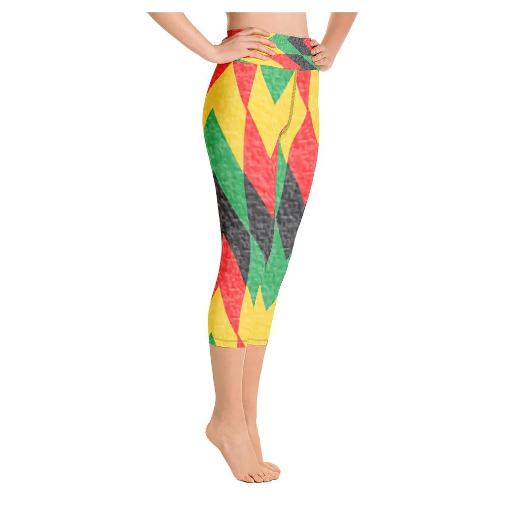 Peace Love Unity Yoga Capris