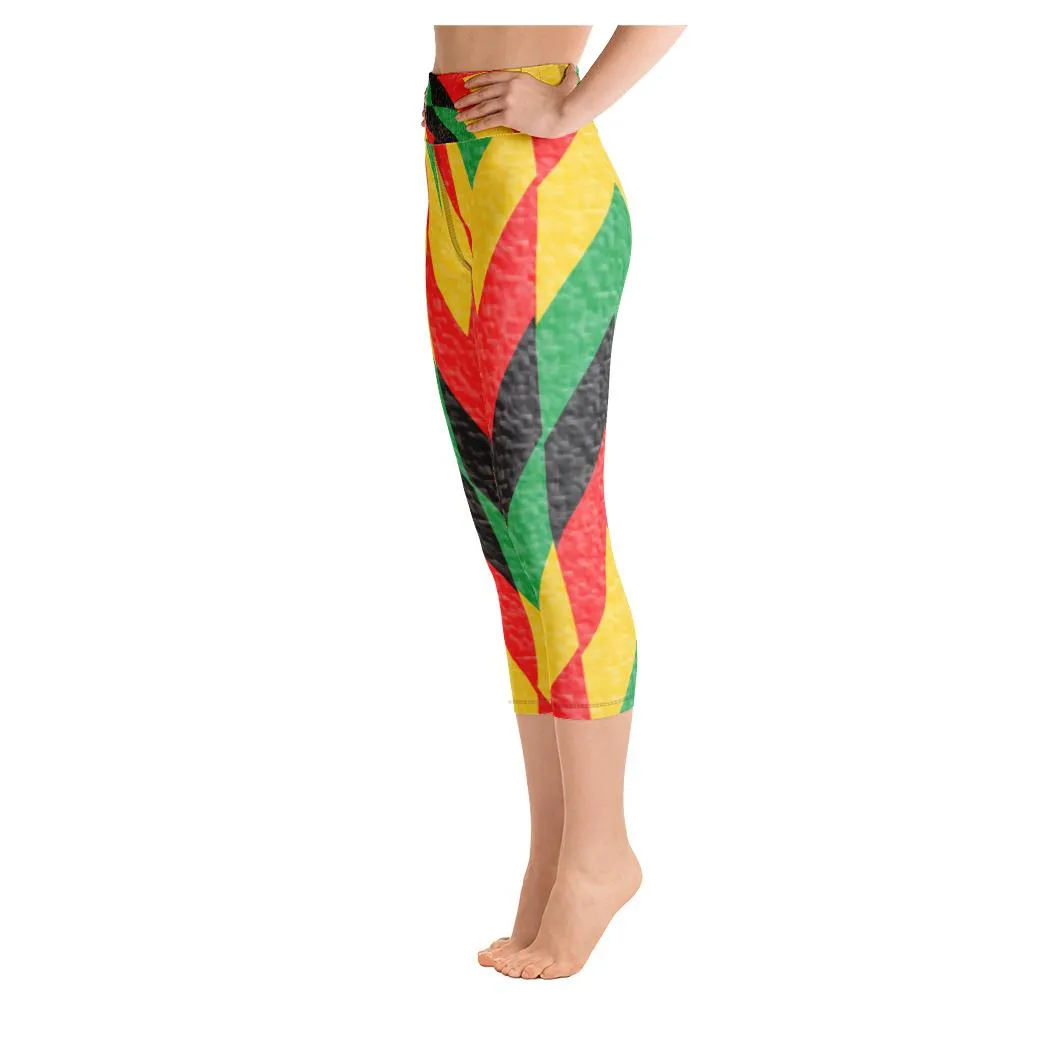 Peace Love Unity Yoga Capris