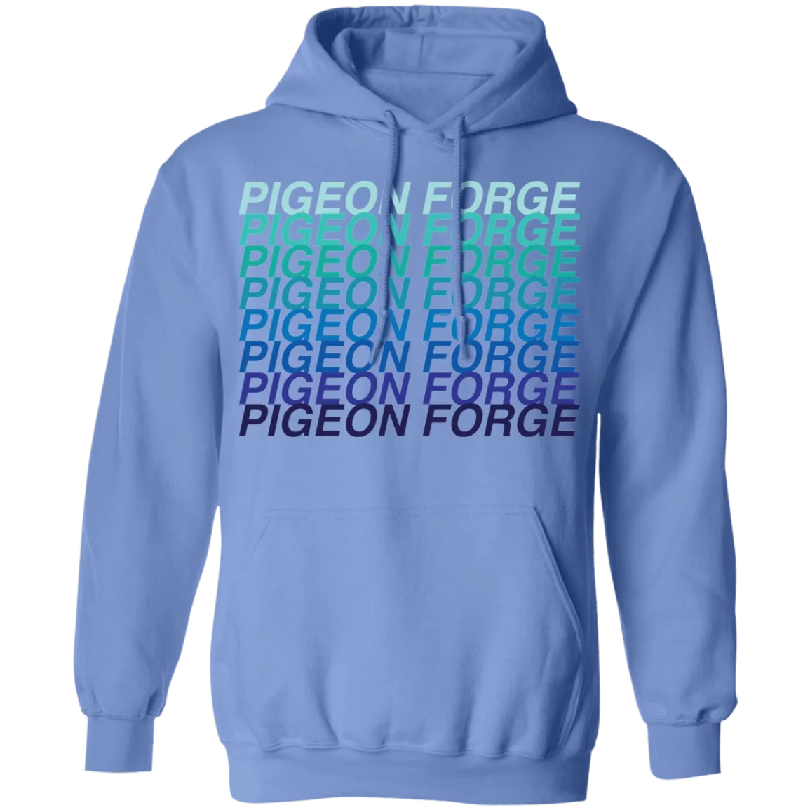 Pigeon Forge Blue Ombre - Pullover Hoodie