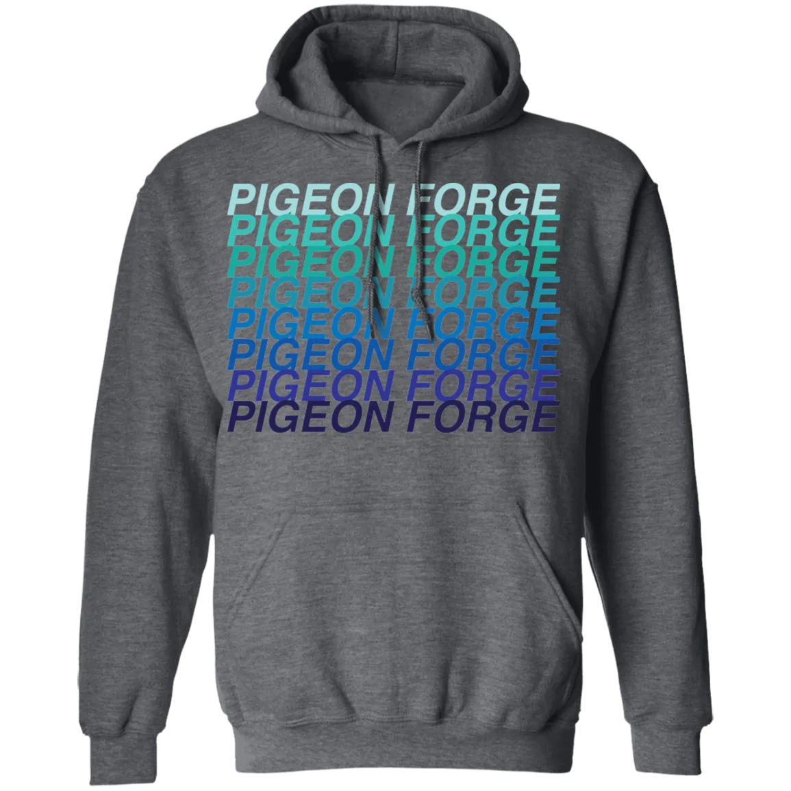 Pigeon Forge Blue Ombre - Pullover Hoodie