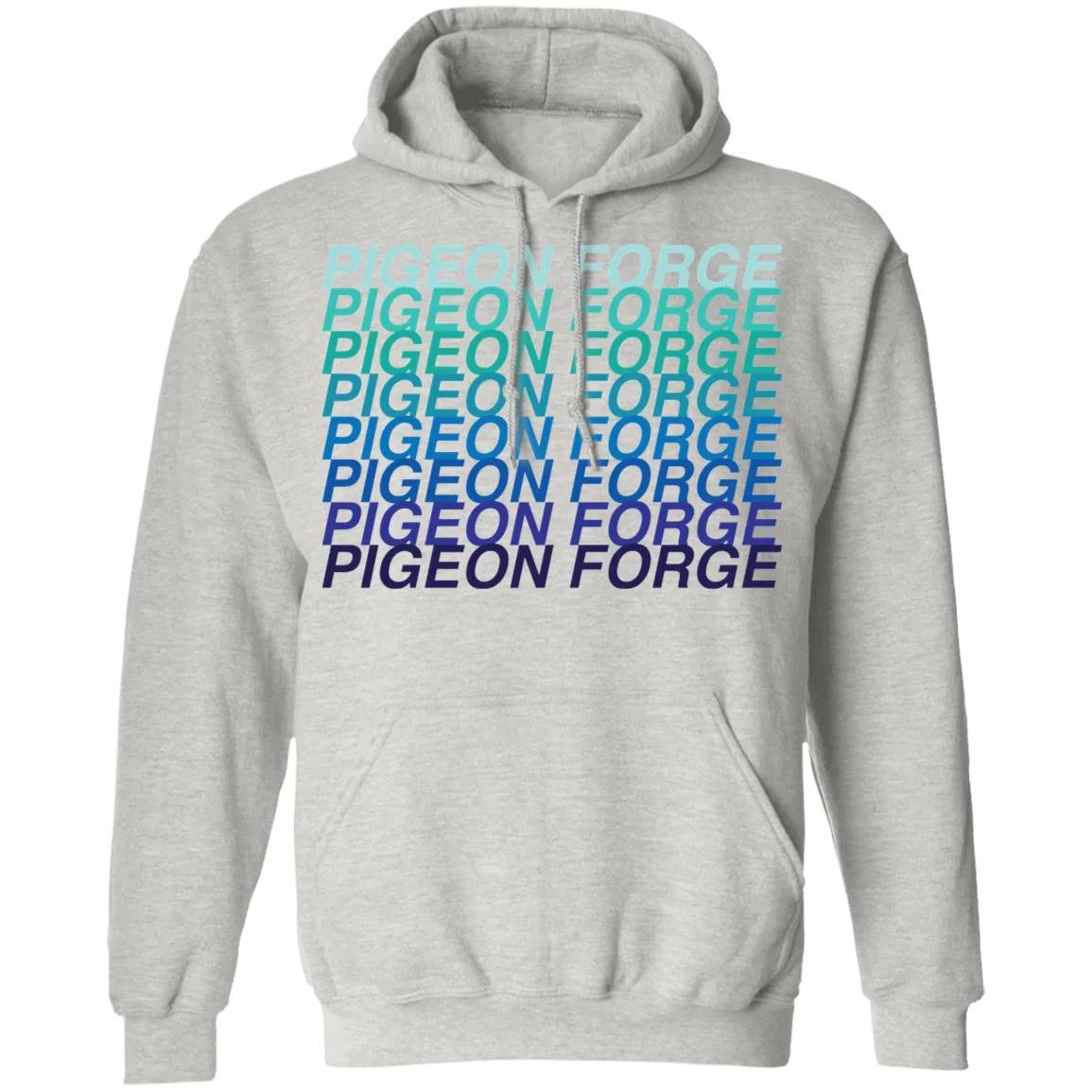 Pigeon Forge Blue Ombre - Pullover Hoodie