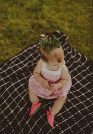 Pink Soft Soled Baby Shoes