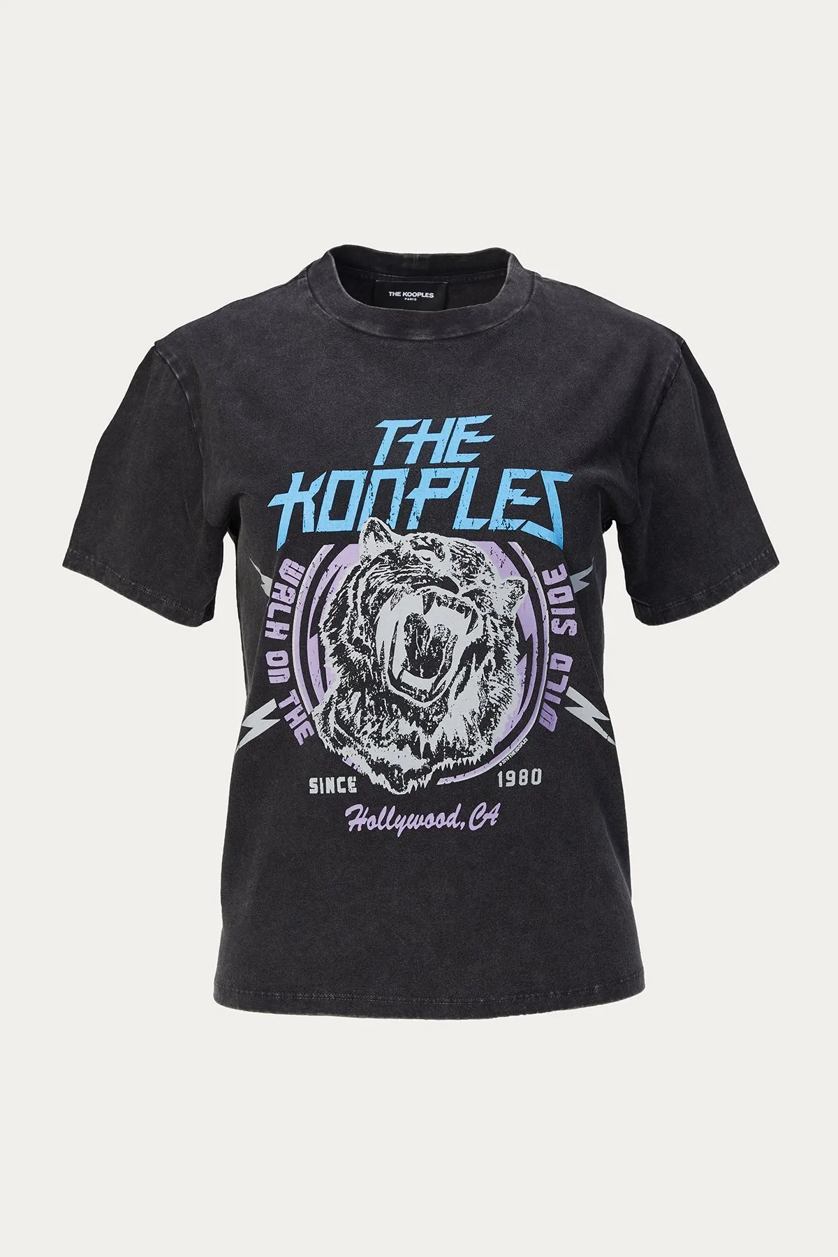 PRINTED COTTON-JERSEY T-SHIRT