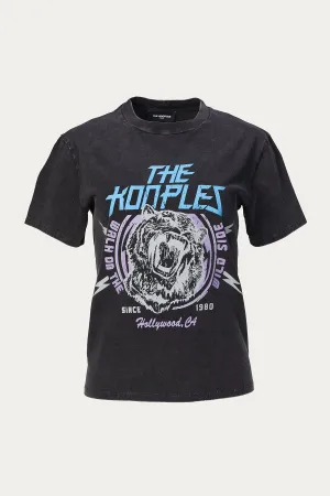 PRINTED COTTON-JERSEY T-SHIRT