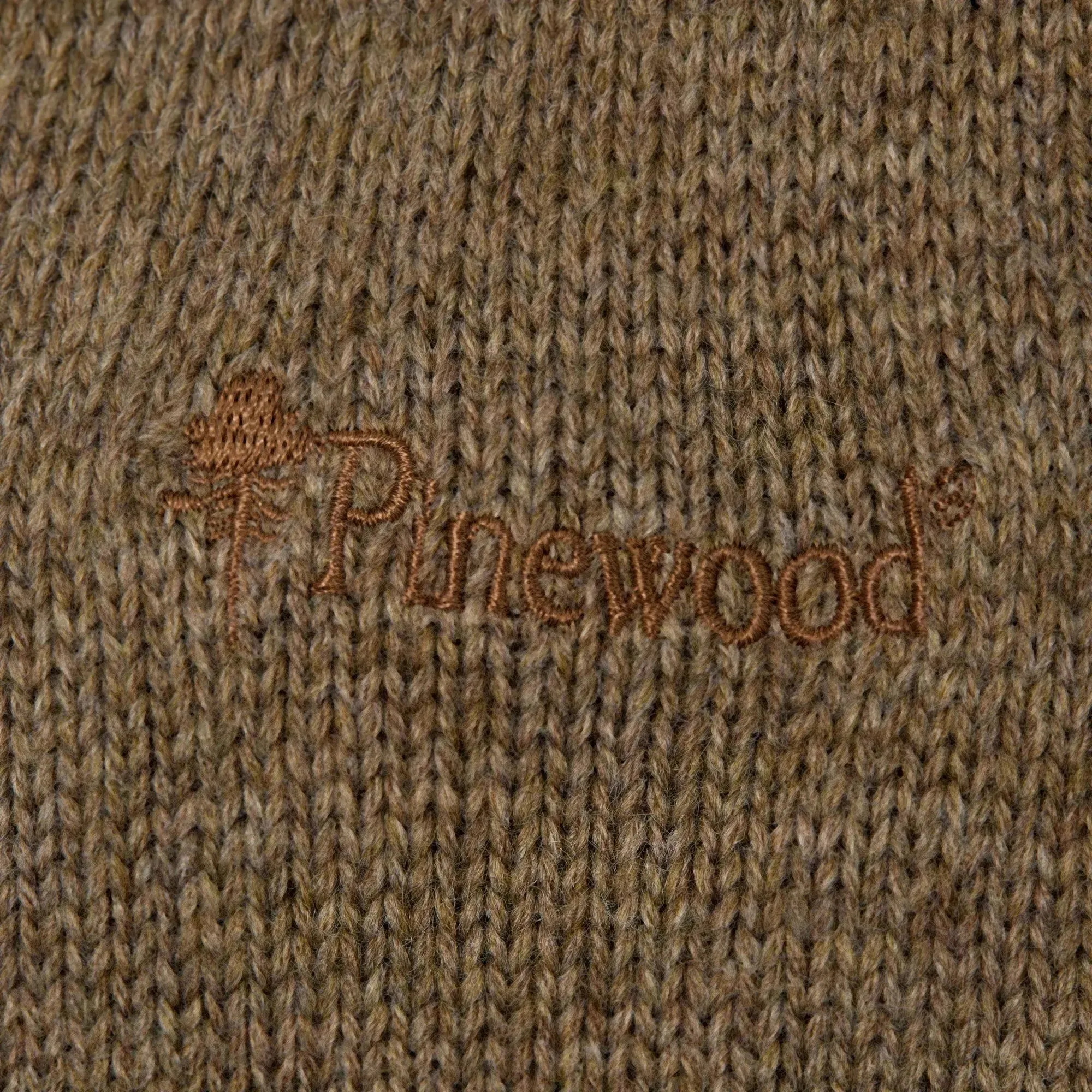 Pullover New Stormy Troyer brown melange