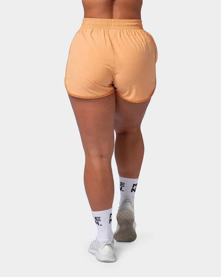 Pump Up Shorts Apricot