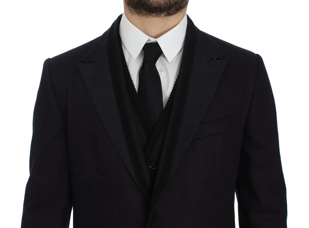 Purple Torero Slim Fit Stretch Blazer
