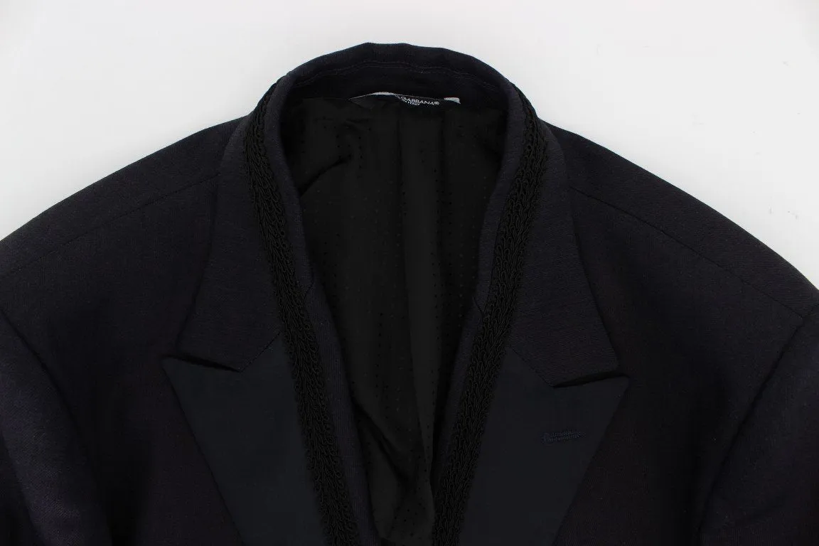 Purple Torero Slim Fit Stretch Blazer