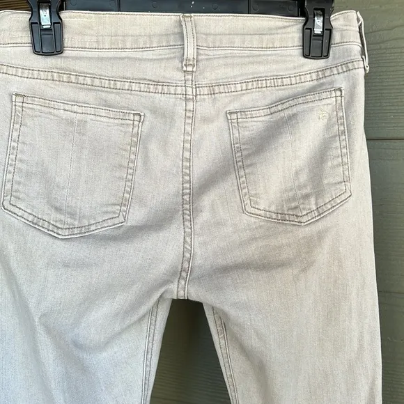 Rag &amp; Bone Beige Skinny Jeans