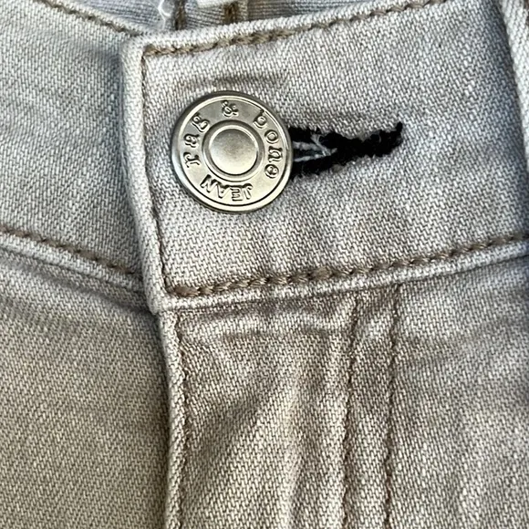 Rag &amp; Bone Beige Skinny Jeans
