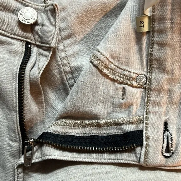 Rag &amp; Bone Beige Skinny Jeans