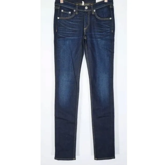 𝅺rag &amp; Bone kensington 10 inch Skinny jeans -high rise size 23
