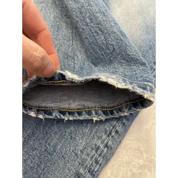 Rebecca Taylor‎ Ines Juliette Faded Whiskered Jeans Juliette Wash Size 31 LA VIE