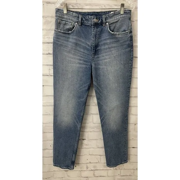 Rebecca Taylor‎ Ines Juliette Faded Whiskered Jeans Juliette Wash Size 31 LA VIE