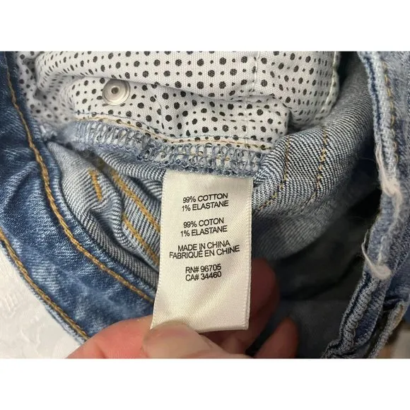 Rebecca Taylor‎ Ines Juliette Faded Whiskered Jeans Juliette Wash Size 31 LA VIE