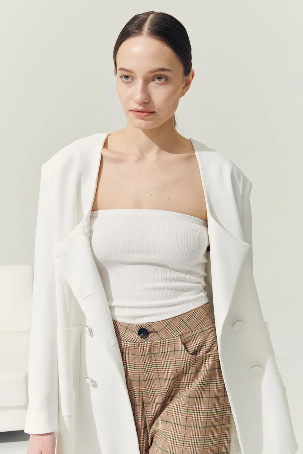 Re:born Sia Double Button Blazer