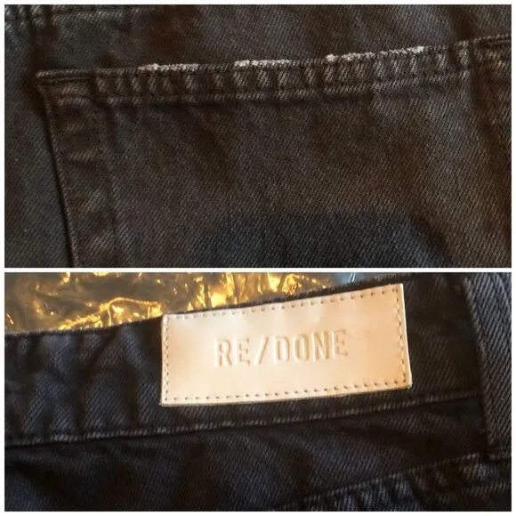 RE/DONE - NWOT - 🎉HP🎉 L Sz 26 “Esttio” 70’s Straight Low-Rise Skinny Boot