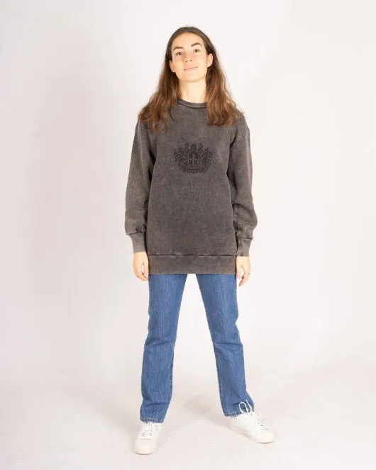Relaxed Crew - Faded Dark Grey