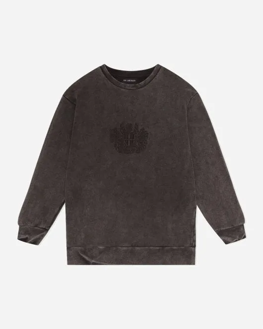 Relaxed Crew - Faded Dark Grey