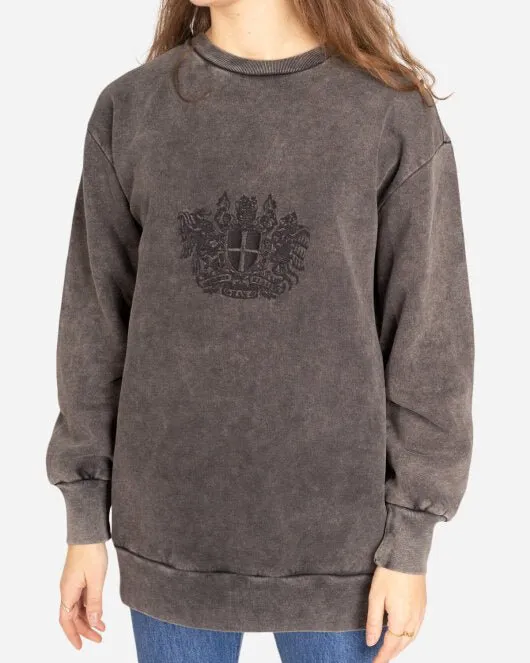 Relaxed Crew - Faded Dark Grey