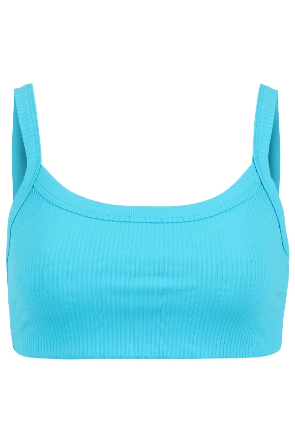 Ribbed Bralette 2.0 - Blue