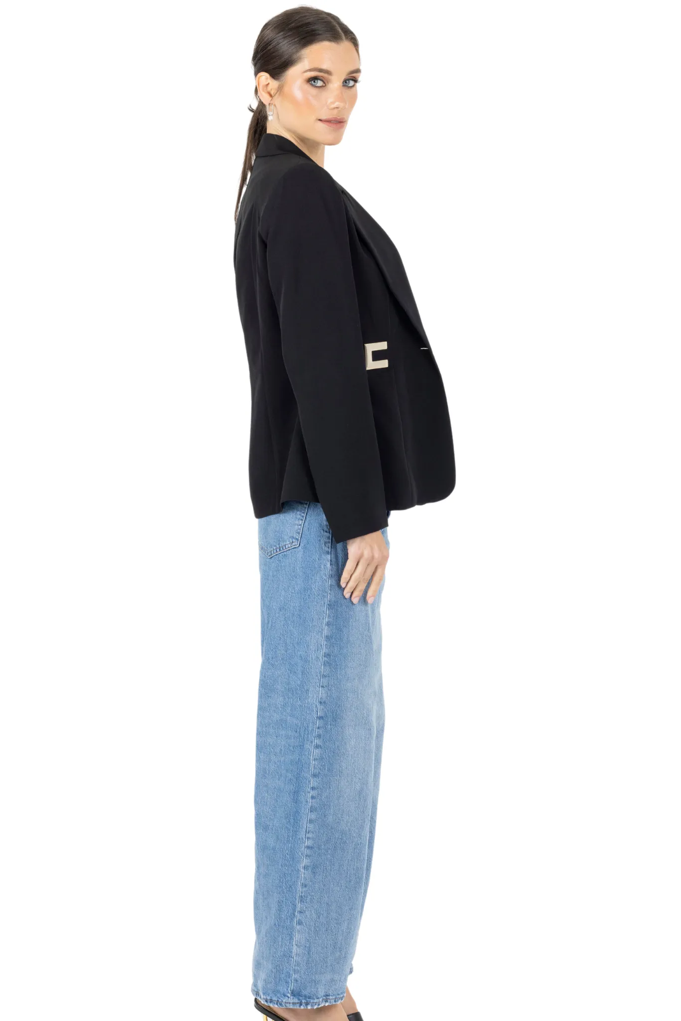 Richie Women Blazer - Black