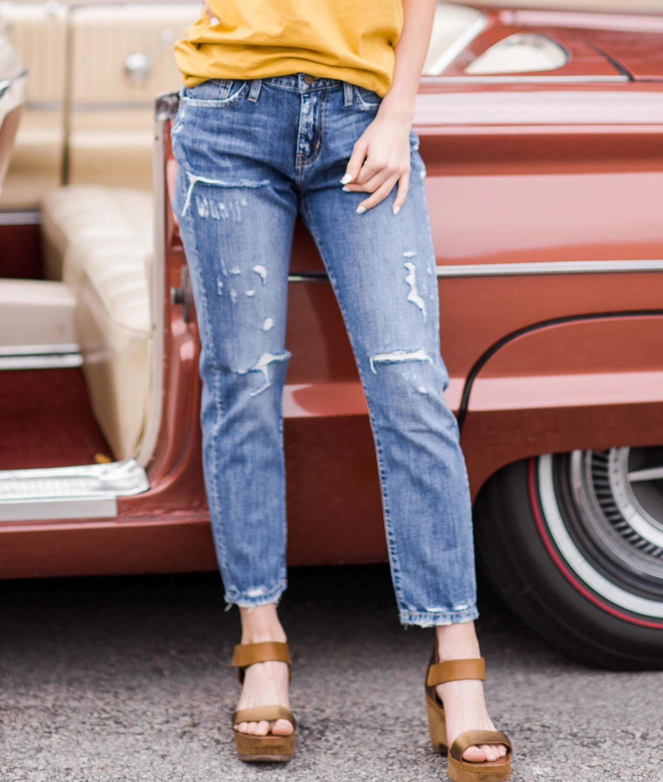 Rigid Boyfriend Denim by Flying Monkey