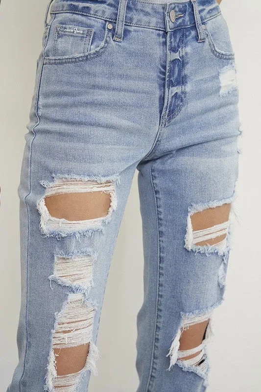Ripped Boyfriend Jeans