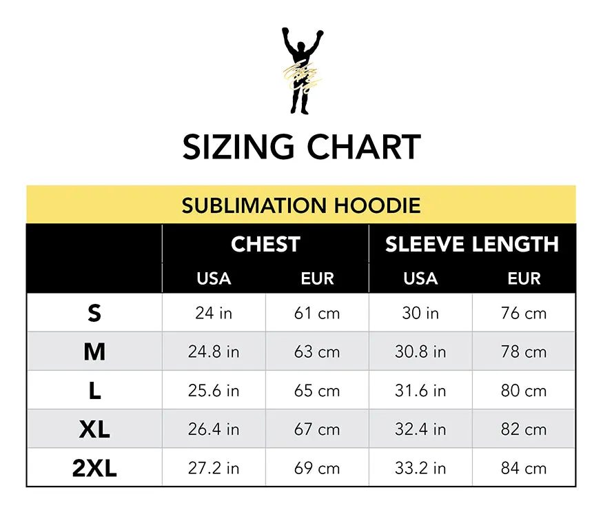 Rocky III Sublimation Pullover Hoodie