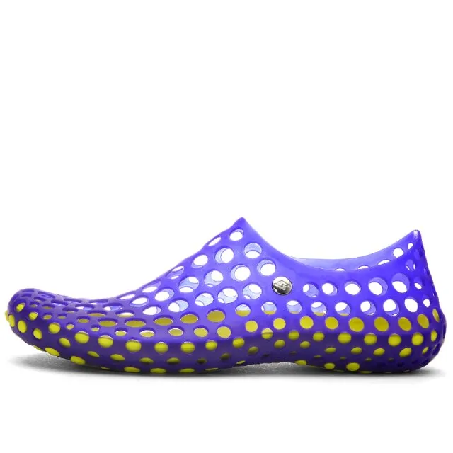 Sandals Men Summer - Sandals Hole Shoes Slippers Men and Women Summer Beach Flat Garden Shoes CoupleShoes Dropshipping 2021