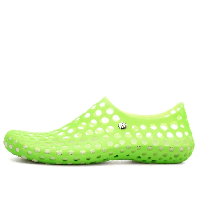 Sandals Men Summer - Sandals Hole Shoes Slippers Men and Women Summer Beach Flat Garden Shoes CoupleShoes Dropshipping 2021