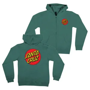 Santa Cruz Youth Classic Dot Zip Hoodie