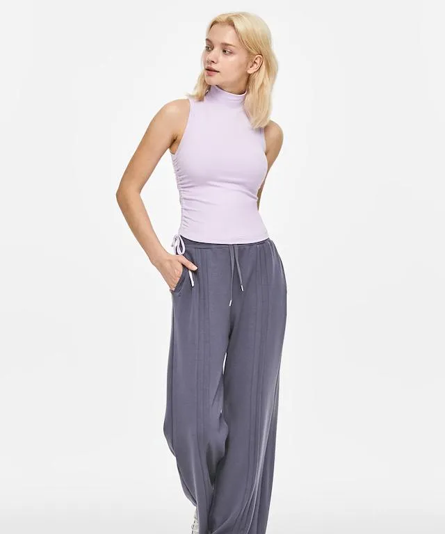 Shrink High Neck Tank Top