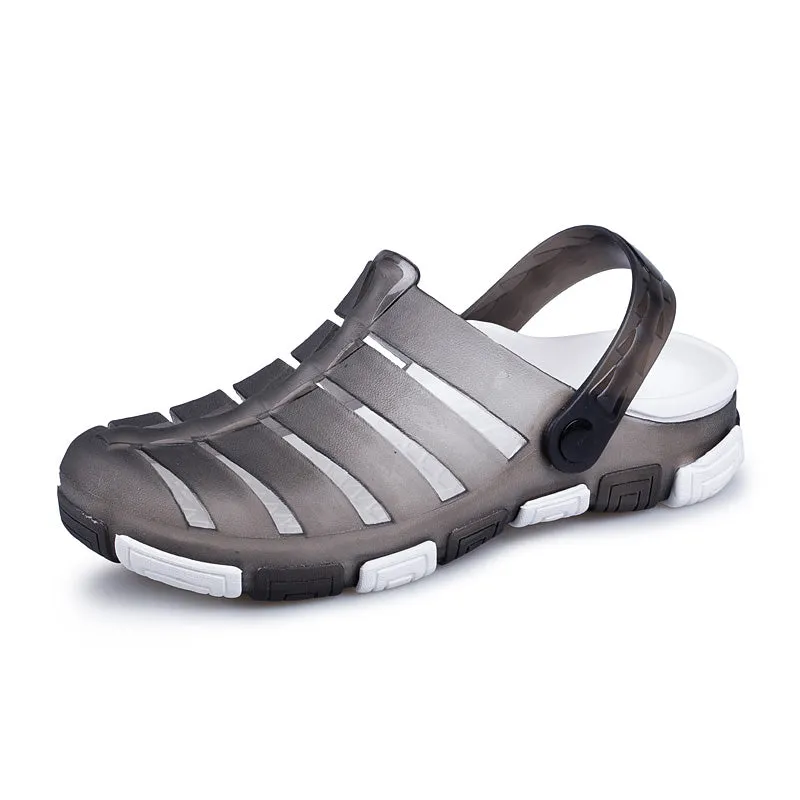 Silicone Transparent Clogs
