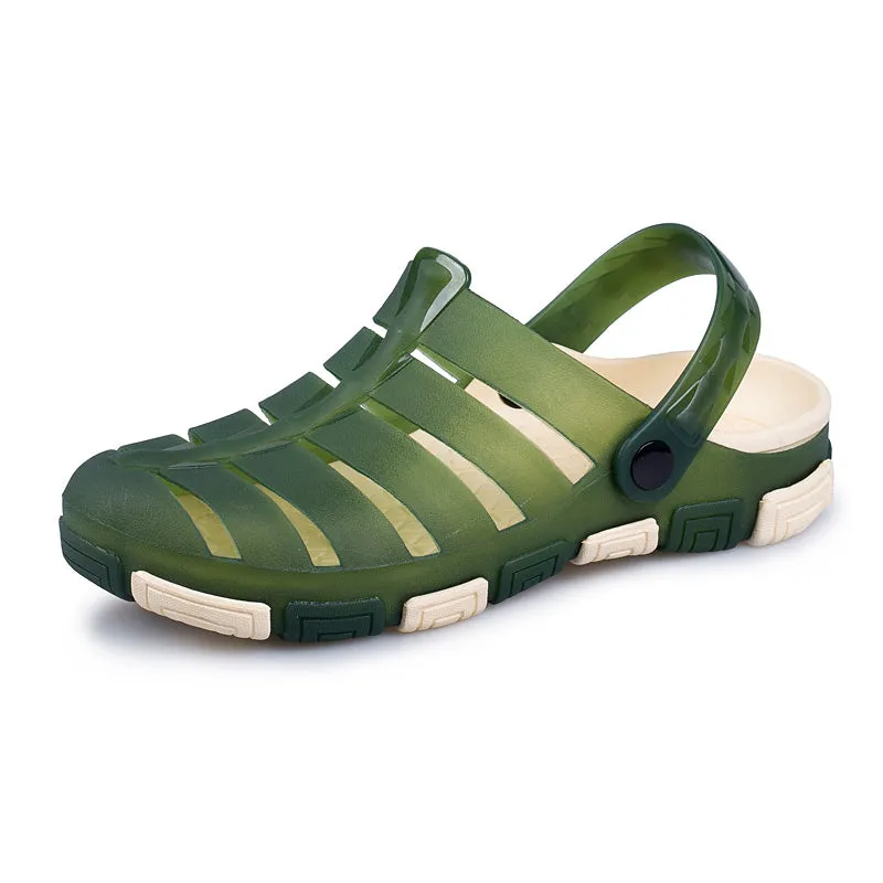 Silicone Transparent Clogs
