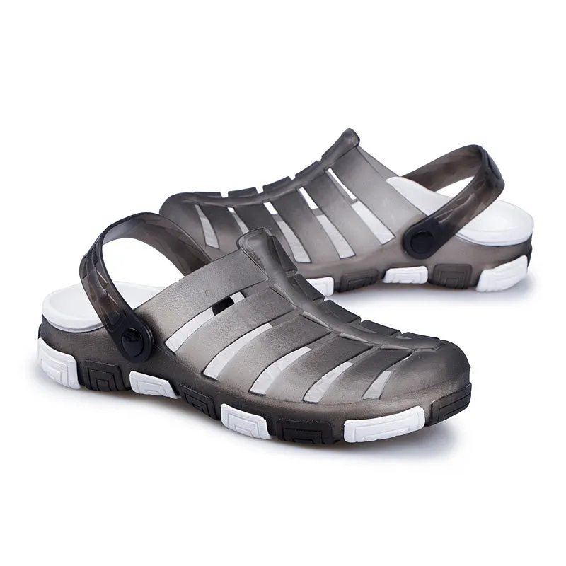 Silicone Transparent Clogs